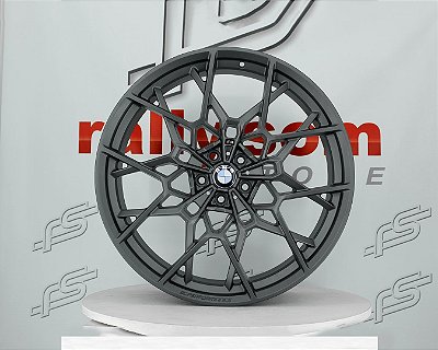 Jogo de Roda Bmw M760E Desing Grafite 5x112 - 22x8,5 e 22x9,5 Offset 25 e 35 (Nv)