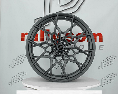 Jogo de Roda RS aplicação Bmw M760E Desing Grafite 5x112 - 22x8,5 e 22x9,5 Offset 25 e 35 (Nv)