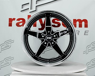 Jogo de Roda D1769 Preta 5x114 - 18x8,5 e 18x9,5 Offset 35 e 22 (Nv)