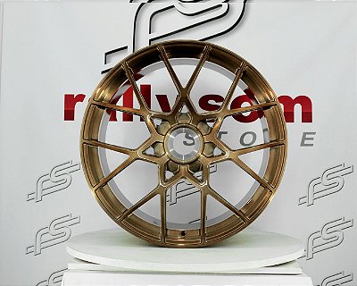 Jogo de Roda Raw Wheels Champagne - Center Lock - 20x8,5 e 21x11,5 Offset 53 e 58 (Nv)