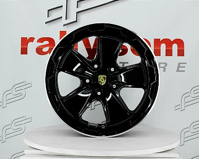 Jogo de Roda Cayenne Off-Road Summit  Preta Borda Diamantada 5x130 - 18x8 Offset 20 (Nv)