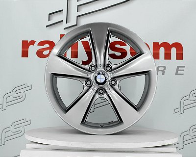 Jogo de Roda Style 128 Cromo Look 5x120 - 18x8,5 e 18x9,5 Offset 20 e 14 (Nv)