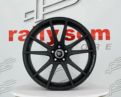 Jogo de Roda BJ Wheels F1 Preto Fosco 5x120 - 18x8 Offset 38 (Nv)