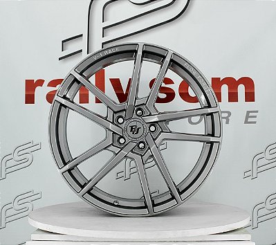 Jogo de Roda BJ V1-RACE Grafite 5x108 - 19x8,5 Offset 45 (Nv)