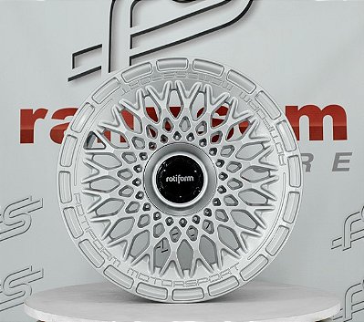 Jogo de Roda Rotiform R 176 LHR-M Prata Brilhante 5x112/120 - 19x8,5 Offset 35 (Nv)