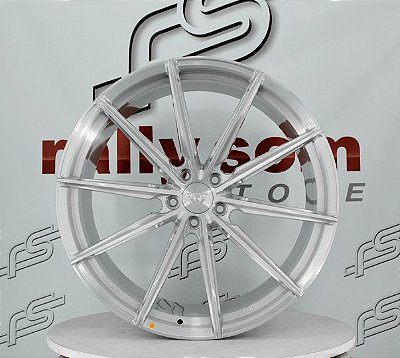 Jogo de Roda Bmw M4 Aço Escovado 5x112 - 20x10,5 e 21x11,5 Offset 12  (Nv)