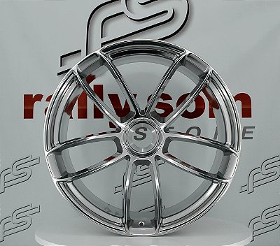 Roda Porsche 911 Turbo S Forged Polida - 21x9  e 22x12 Offset 40 e 60 (Nv)