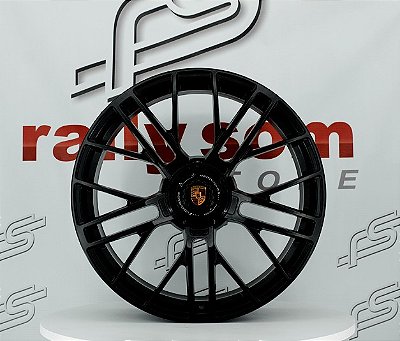 Jogo de Roda Porsche 911/992 Preto Acetinado 5x130 - 20x8,5 e 21x11,5 Offset 50 e 79 (NV)