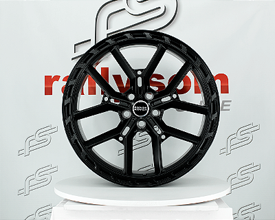 Jogo de Roda Land Rover Defender Preto Semi-Brilho Original 5x120 - 22x9,5 Offset45 (NV)