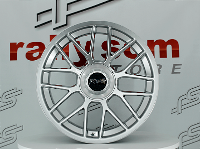 Jogo de Roda BBS Hiper Prata 5x114/120 - 17x8,5 e 17x10 Offset 25 e 20  (Nv)