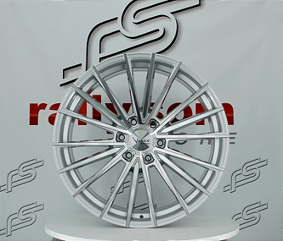 Jogo de Roda Venice Wheels Prata Diamantado  6x139 - 22X9,5 Offset 25 (Nv)