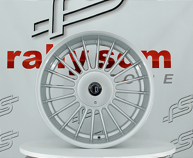 Jogo de Roda Alpina Prata 5x112/120- 18x8,5 e 18x9,5 Offset 13 e 18  (Nv)