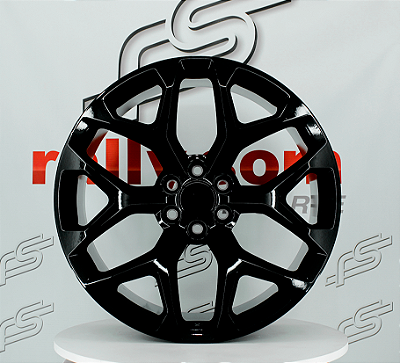 Jogo de Roda RAW Preto 6x139 - 24x10 Offset 30 (Nv)