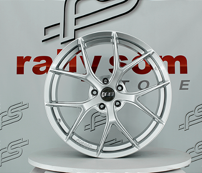 Jogo de Roda BBS FI-R Prata 5x114 - 19x8,5 Offset 35 (Nv)