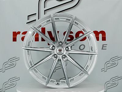 Jogo de Roda Vorsteiner Prata 5x112 - 21x9 Offset 30 (Nv)