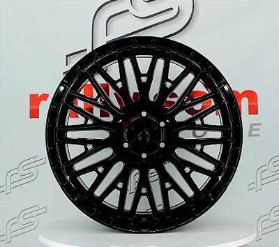 Jogo de Roda Karma Preta 6x139 - 22x10 Offset - 18  (Nv)