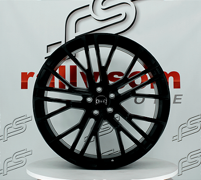 Jogo de Roda Audi Q8 Preto  5x112 - 22X9,5 Offset 26 (Nv)
