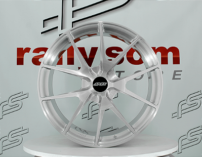 Jogo de Roda APEX Aço Escovado Blank - 19x9 e 19x10,5 Offset 20 a 25 e 30 a 38 (Nv)