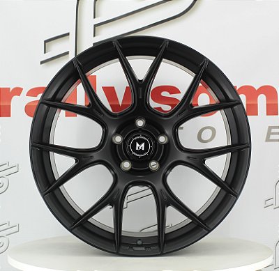 Jogo de Roda M-Flow Preta 5x120 -  20x8,5 e 20x9,5 Offset 35 (Nv)