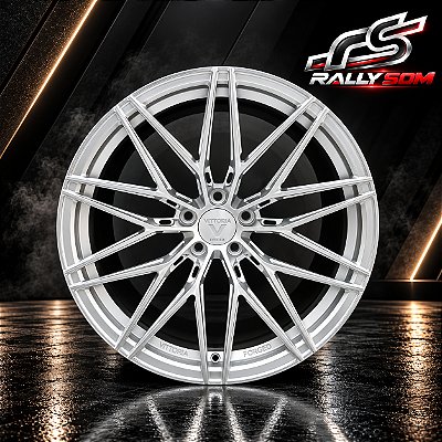 Jogo de Roda Bmw M3 Prata 5x112 - 19x10,5 e 20x11,5 Offset 12 (NV)