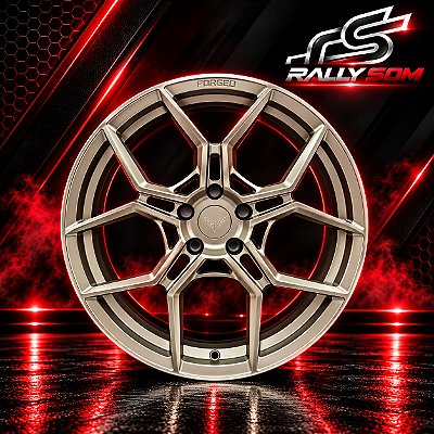 Jogo de Roda Corvette C8 Bronze 5x120 - 20x9,5 e 21x12 Offset 38 e 60 (NV)