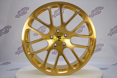 Jogo de Rodas Truform Gold Brush 5x114,3 - 20x8,5