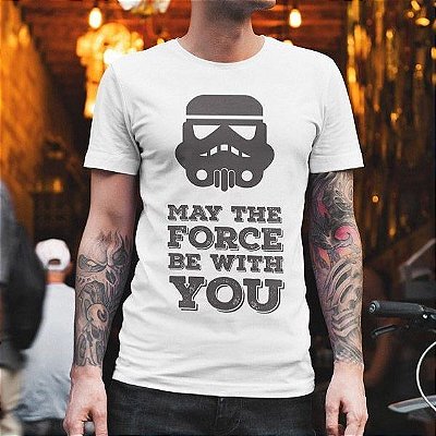 Camiseta Star Wars May The Force