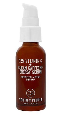 YOUTH TO THE PEOPLE 15% Vitamin C + Clean Caffeine Energy Serum