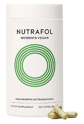 Nutrafol WOMEN’S VEGAN Clinically Proven Hair Growth Supplement for Thinning