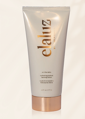 ELALUZ BY CAMILA COELHO on the daily hydrating gradual self tanning cream