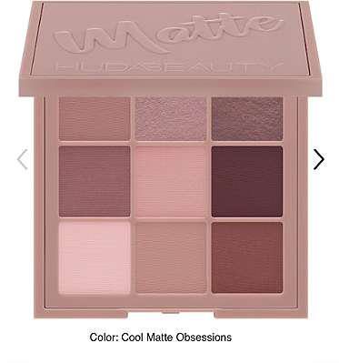 HUDA BEAUTY Matte Obsessions Eyeshadow Palette