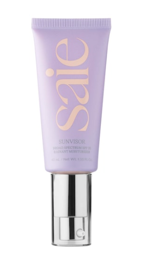 SAIE Sunvisor Radiant Moisturizing Face Sunscreen SPF 35