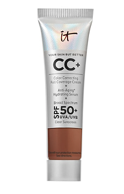 IT COSMETICS Mini CC+ Cream Full Coverage Color Correcting Foundation with SPF 50+