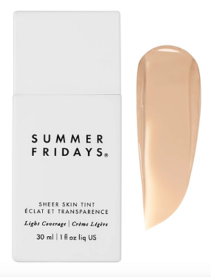SUMMER FRIDAYS Sheer Skin Tint with Hyaluronic Acid + Squalane