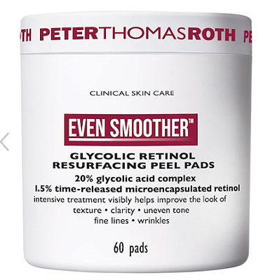 PETER THOMAS ROTH Even Smoother™ Glycolic Retinol Resurfacing Peel Pads