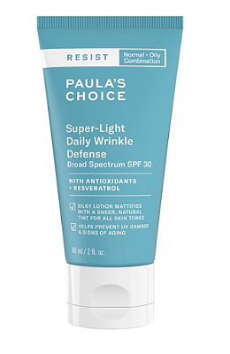 PAULA'S CHOICE RESIST Super-Light Daily Wrinkle Defense Face Sunscreen SPF 30