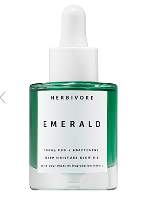 HERBIVORE Emerald CBD + Adaptogens Deep Moisture Glow Oil