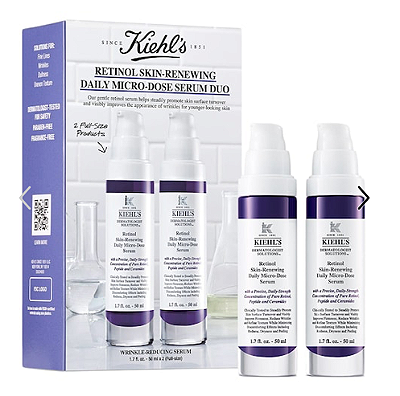 KIEHL'S Since 1851 Retinol Skin Renewing Daily Micro Dose Serum Duo