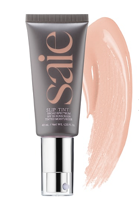 Saie Slip Tint – Lightweight Tinted Moisturizer with Mineral Zinc SPF 35 and Hyaluronic Acid