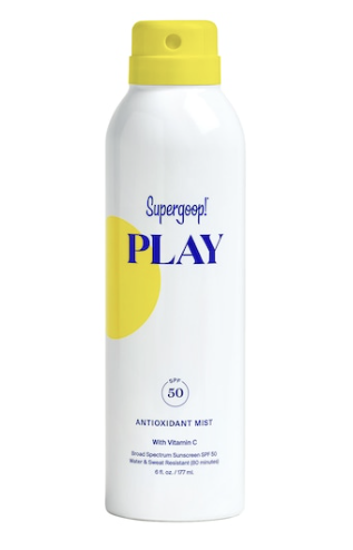 SUPERGOOP! PLAY Antioxidant Body Sunscreen Mist SPF 50