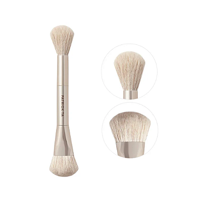 PATRICK TA  Dual Ended Precision Blush Brush