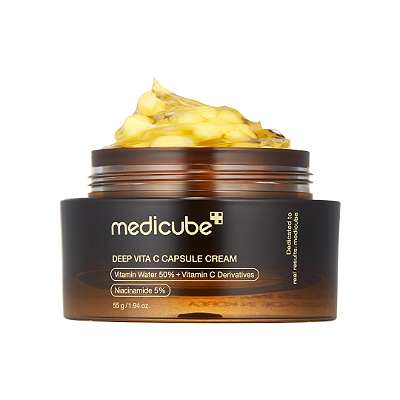Medicube Deep Vitamin C Golden Capsule Face Moisturizer