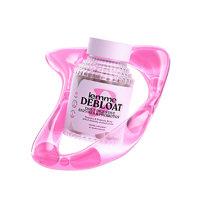 Lemme Debloat Capsules Digestive Probiotic & Multi-Enzyme Capsules