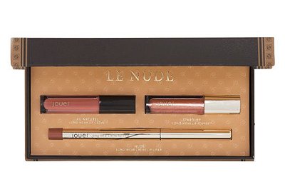 JOUER COSMETICS Jet-Set Lip Kit LE NUDE