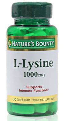 NATURE'S BOUNTY L-Lysine 1000mg 60cap