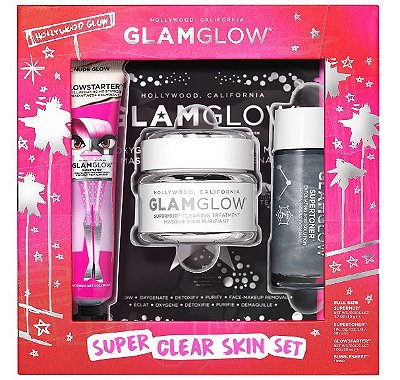 GLAMGLOW SUPERMUD™ Super Clear Pore Clarifying Skin Set