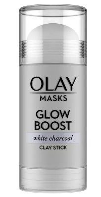 OLAY Glow Boost White Charcoal Clay Face Mask Stick Facial Cleanser