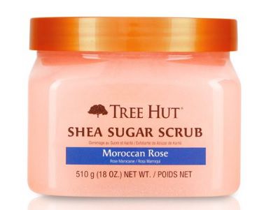 TREE HUT Shea Sugar Scrub "MOROCCAN ROSE"