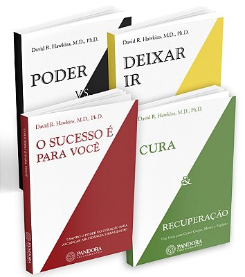 Combo Fã de Hawkins - Livros Deixar Ir + Poder vs. Força + O Sucesso é Para Você + Cura e Recuperação