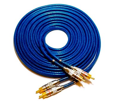 CABO RCA PRIME 5MM PLUG METAL AZUL 1M SVART TECHONE - MFL CABO RCA PRIME 5MM PLUG METAL AZUL 1M SVART TECHONE - MFL